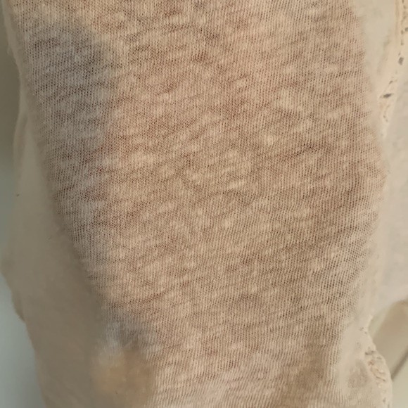 Abercrombie & Fitch Lace Tank Top with Open Lower Back in White XS - Picture 8 of 9